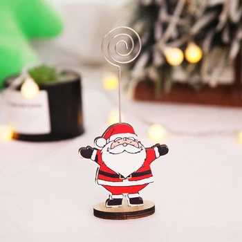 2019 Nové Vianočné Ozdoby, Vianočné Ozdoby, Drevené Tlač Poznámky Priečinok Desktop Klipy Z Tvorivého Úrad Malý Dom