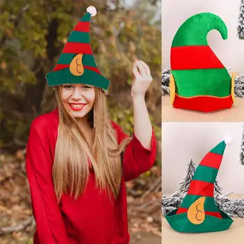 2020 Christmas Elf Klobúk Dieťa Dospelých Inovatívne Cartoon Klobúk netkanej Textílie Spp Strán Výkon Prop Dekorácie