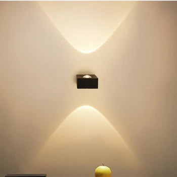 2020 HORE a Dole LED Nástenné Svietidlo Moderná Pohovka Pozadí, Chodbu, Predsieň, Svietidlá Nástenné sconce loft AC220V kúpeľňa osvetlenie