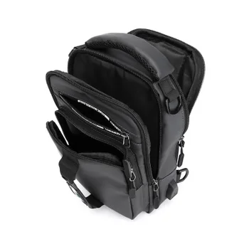 2020 Nové pánske náprsné tašky nabíjanie USB rozhranie fanny pack multifunkčné rameno tašky batohy
