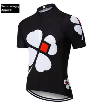 2020 Tím Čierny Kvet Cyklistické Oblečenie na Bicykli jazda na bicykli, Jersey Rýchle Suché Mens Cyklistické Oblečenie Letné Cyklistické 6XL Krátky Rukáv