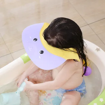 2020 inovované dieťa dieťa dievča, chlapec deti silikónové nepremokavé zobraziť spp vaňa klobúk umývanie vlasov štít nastaviteľné elastické šampón spp
