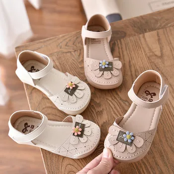 2020 nové letné kvety dievčatá sandály deti, dievčatká princezná sandále strana deti topánky dievčatá sandály