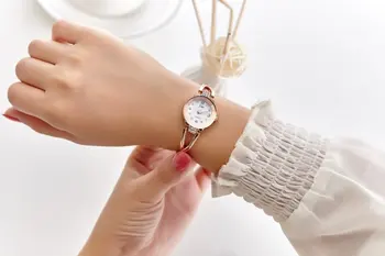 2020 Ženy, Luxusné Značky Quartz Hodinky Jemné Mini Drahokamu Malé Dial hodinky Dámske náramkové hodinky hodiny Relogio Feminino