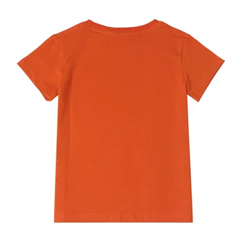 2021 Nový Príchod Deti Orange, T-košele pre Dievčatá Cartoon Vytlačené Krátkym Rukávom pre Chlapcov Módny Štýl T-shirts Detské Oblečenie