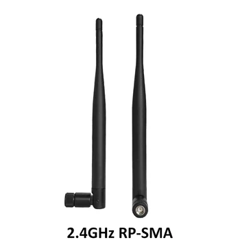 20pcs 2.4 g Antény WiFi 5dBi Antény RP-SMA Konektor 2.4 ghz anténa wi-fi antenne Pre Karty PCI USB Bezdrôtový Router Wifi Booster