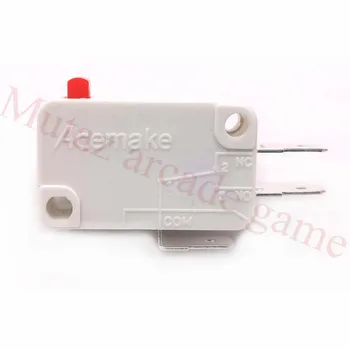 20pcs Acemake Microswitch pre Zatlačte tlačidlo alebo Ovládač 3 terminály Micro switch arcade časti Arcade Machine Mince skrine