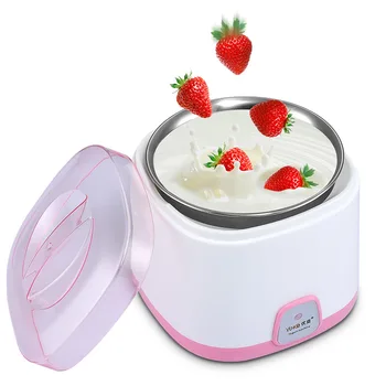 220V 1L Elektrické Jogurt Maker Machine15W Eletrodomestico DIY Nehrdzavejúcej Ocele Vnútorné Nádoby Kithchen Spotrebič
