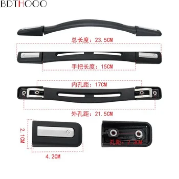 23.5cm Luggage accessories handle zinc alloy metal luggage handle luggage case ABS material handle hardware accessories luggage