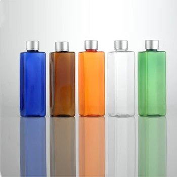 250ml X 40 prázdne políčko farebné plastové cestovné fľaše, balenie s skrutkovacím uzáverom ,8.5 oz PET make-up olej fľaše pre kozmetiku