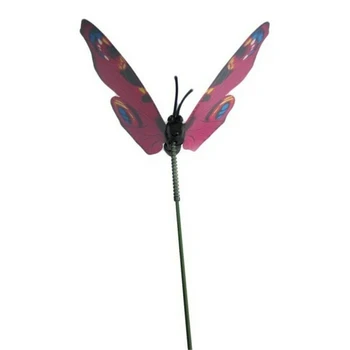 25Pcs Umelé Motýle Rastlín Trávnik na Dvore Dekor Vonkajšie Záhradné Dekorácie Motýľ S Vkladaním Prúty Kvetináčov Ozdoby
