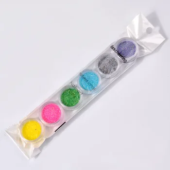 2g/BOX Holografické Laser Nechtov Prášok Pôvab Prachu Candy farby na Nechty, Glitter Ozdoby na Nechty Umenie Pigment DIY Manikúra Vzory