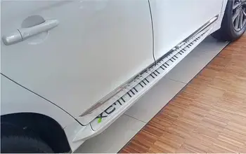 2ks/Set Hliníková zliatina + ABS Farba Auto so Systémom Správnej Strane Krok Nerf Bar Kryt Pre VOLVO XC60 2018 2019 2020 2021