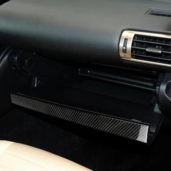 2ks/Set štýlový Uhlíkových Vlákien nepremokavé Auto Co-pilot Úložný Box Auto Samolepky, Dekorácie pre Lexus IS250 2013-2019 Vľavo Disk