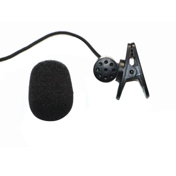 3,5 mm Jack Handsfree Speeching Mikrofón Externý Clip-on Klope Lavalier Výučby Telefónne Káblové Kondenzátora Mic Pre Telefón, PC