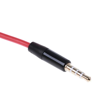 3,5 mm Slúchadlá Slúchadlá Samec Samica Audio Konektor Adaptéra Predlžovací Kábel Červený 17 cm Kábel Adaptéra