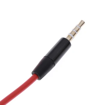 3,5 mm Slúchadlá Slúchadlá Samec Samica Audio Konektor Adaptéra Predlžovací Kábel Červený 17 cm Kábel Adaptéra