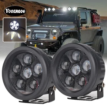 3,5 palcový LED Panel LED Pracovné Svetlo Bar pre Jazdu Offroad Loď, Auto, Traktor, nákladné auto 4x4 SUV ATV 12V 24V 18W Led Bar