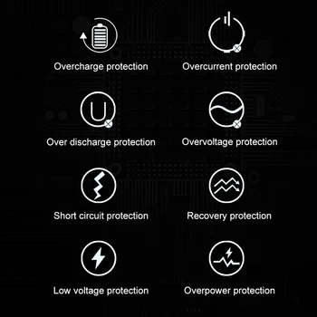 3 Spôsoby Nabíjačka Batérií S LED Svetlo, Nabíjanie Box pre GoPro Hero 9 Black Akcia Fotoaparát Batérie Príslušenstvo