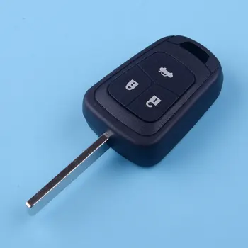 3 Tlačidlá Diaľkového Uncut Kotúča Kľúč púzdro Fob Kryt vhodný pre Chevrolet Sonic 2012-2013