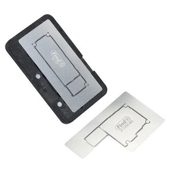3 v 1 BGA Vzorkovníka Reballing Kit pre iPhone 11/11 Pro/11 Pro Max základná Doska Strednej Rám Výsadbu Tin Reballing Doska