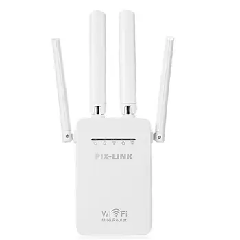 300Mbps Router WIFI Opakovač Signálu Zosilňovač Plug Rozsah Siete Vysoké S Anténou Rýchlosť Prenosné zariadenia Extender Office Home Boos E4Z2