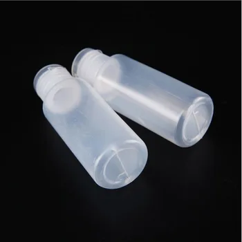 30pcs 10 ml/20ml/30ml Plastové Stlačiteľný PE Flip Veko Lotion Fľaše Kozmetické Nádobu Cestovné Kvapaliny Naplniteľné Ampulky Jar