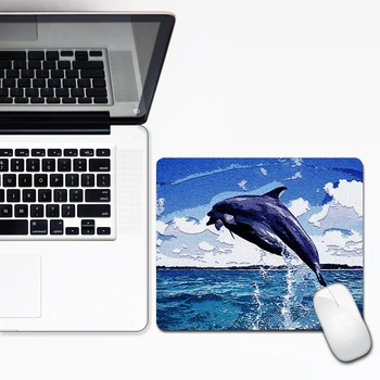 30x25cm Krásne veľryba Malej Veľkosti podložka pod Myš roztomilý Zamykanie Okraji Rýchlosť Gamer Mousepad na Úrad Notebook Notebook mat najlepší darček