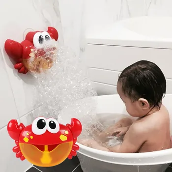 32 Pieseň Baby Kúpeľ Bublina Hračky Kraby Pre Dieťa Zábavné Vaňa Hudby Bublina Maker Vaňou Bazén, Plávanie Mydlo Stroj Deti Kúpeľňa