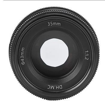 35mm F1.2 Portrét Micro-typ Jediný Objektív Veľké Apertúry Fixed Focus Objektív Vhodný pre Canon