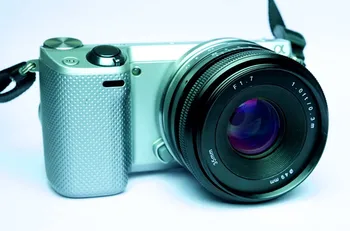 35mm f/1.7 Manuálne Zaostrenie Prime Pevný Objektív Pre Sony E-Mount A6000 A6100 A6300 NEX6 Fotoaparát