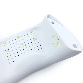 36W LED Infračervené Inteligentné Načasovanie Nail Art UV Gél Lampa na Vlasy Manikúra Stroj