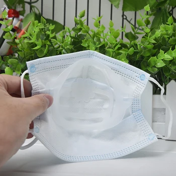 3D Plastové Umývateľný Opakovane Prachotesný Vnútorný Vankúš Držiak na Podporu Dýchania pre potravinársky Silikón Držiteľ Dýchať Hladko