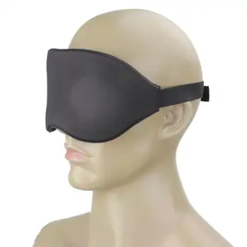 3D Spanie Očná Maska Cestovné Očný Tieň Spánku Maska Čierna Maska Obväz na Oči na Spanie
