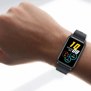 3D Zakrivené Úplný Okraj Smartwatch Mäkký Ochranný Film Kryt Ochrana Pre Huawei Sledovať Fit /Česť Sledovať ES Screen Protector Prípade