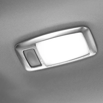 3ks ABS Chrome Interiéru Vozidla Svetla na Čítanie, Čítanie Kryt Výbava Modelárskeho Príslušenstva pre Nissan X-Trail Rogue-2018