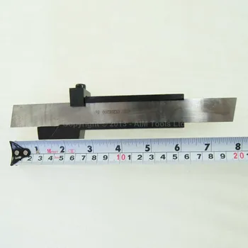 4x20mm Sústruh Lúčenie Rezanie Frézovanie Držiaka Nástroja s 5 Čepieľkami 200 mm