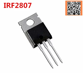 5 KS IRF2807PBF DO 220 IRF2807 TO220 nové MOS FET tranzistor v dobrej kvalite