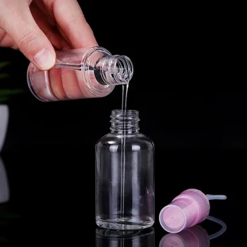5 Ks Priehľadné Číre Plastové Parfum Skladovanie Rozprašovač Prázdne Spreji 50 ml