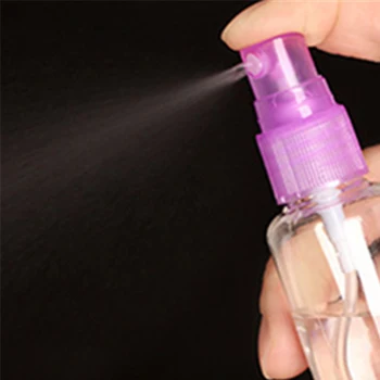 5 Ks Priehľadné Číre Plastové Parfum Skladovanie Rozprašovač Prázdne Spreji 50 ml