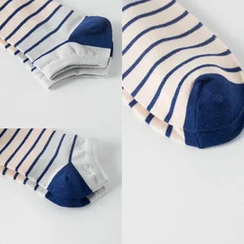 5 Párov Mužských Ponožky Módne Úhľadne Prekladané Bavlnené Ponožky Odolné Najlepšiu Kvalitu Prekladané Mužov Ponožka Bavlna Bežné Vintage Meias