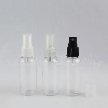 50 ML Transparentná Okrúhle Rameno Plastové Fľaše , 50CC Toner / Voda Obaly na Fľaše , Prázdne Kozmetické Kontajner ( 50 PC/Lot )