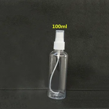 50PCS 100 Ml Priehľadného Plastu Parfum Rozprašovač Malé MIni Prázdne Sprej Naplniteľné Fľaše Cestovné Fľaše Nastaviť
