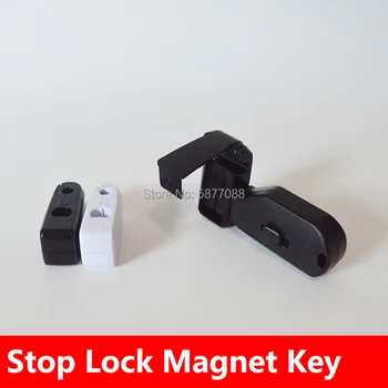 51pcs Biely Samsung StopLock a Magnet Tlačidlo Anti-Theft Magnetické Bezpečnostné Stop Lock na Displeji Háčik Stop Lock