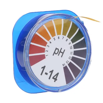5m Alkalické pH Kyseliny Test Papier Vody Lakmusový Testovanie Pre Záhradníctvo Akváriových Rastlín 95AA