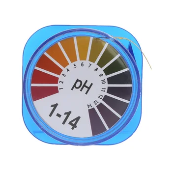 5m Alkalické pH Kyseliny Test Papier Vody Lakmusový Testovanie Pre Záhradníctvo Akváriových Rastlín 95AA