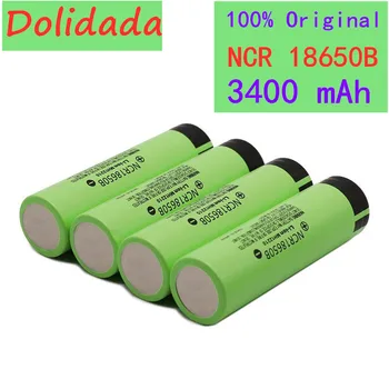 6-20PCS Originálne 18650 batérie NCR18650B 3,7 v 3400mah 18650 nabíjateľná lítiová batéria pre baterku batérie