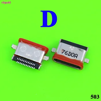 6 24 Pin SMT Zásuvka Konektor Micro USB Typu C 3.1 Ženské Umiestnenie SMD DIP Pre Lenovo ZTE návrh plošného spoja DIY vysoký prúd nabíjania