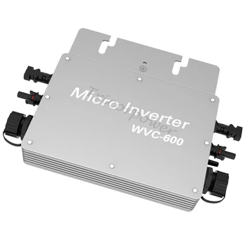 600W MPPT slnečnej sústavy kravatu micro invertor s Bezdrôtovú Komunikáciu,IP65 čistá sínusová vlna menič