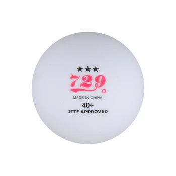 729 Priateľstvo 3-Hviezdičkový Nové Plastové Bezšvíkové 40+ Stolný Tenis Lopty Schválené Ittf Poly Ping Pong Loptičky Pre Medzinárodné Zápasy
